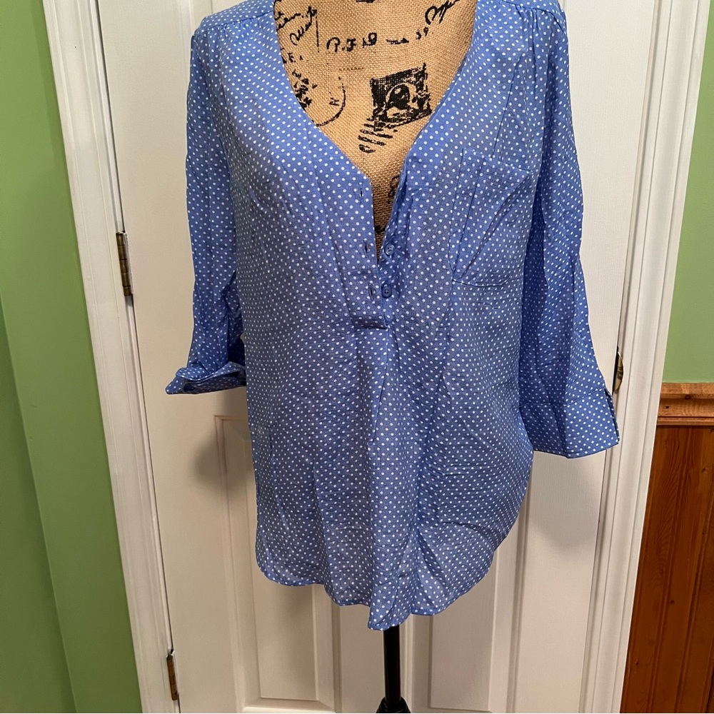 NWT Fred David Dress Blouse